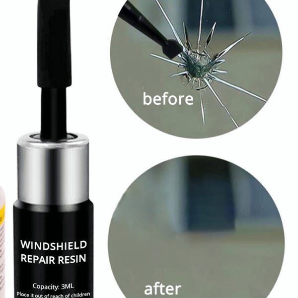 Windshield Crack Repair Kit– Stops Cracks Instantly FREE SHIPPING ALL OVER KSA