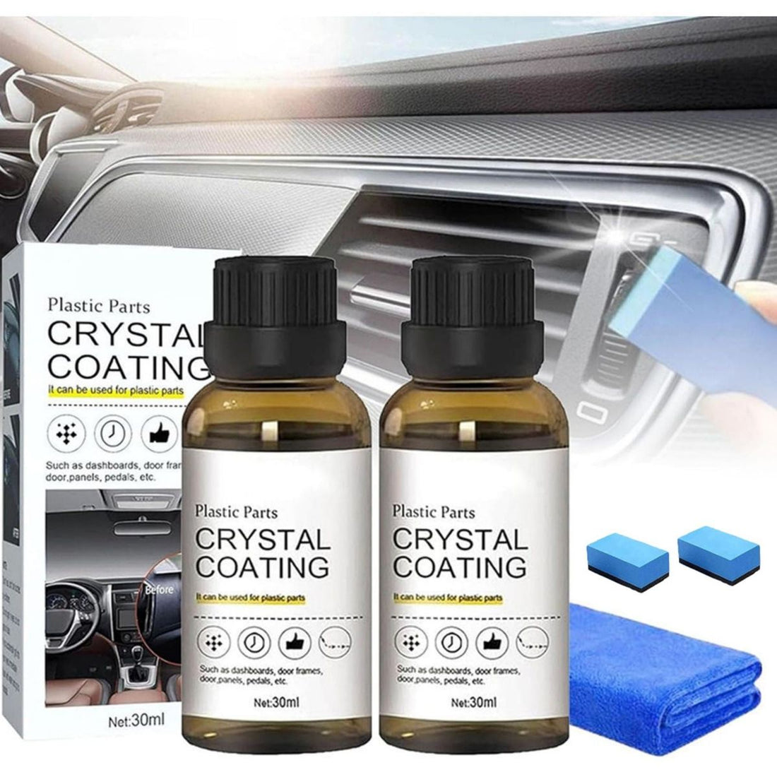 CRYSTAL COATING POLISH [FREE SHIPPING ACROSS KSA]
