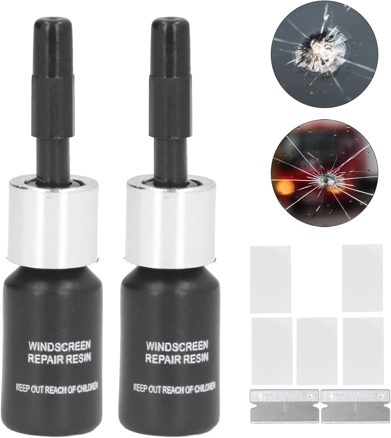 Windshield Crack Repair Kit– Stops Cracks Instantly (Tomorow Delivery)