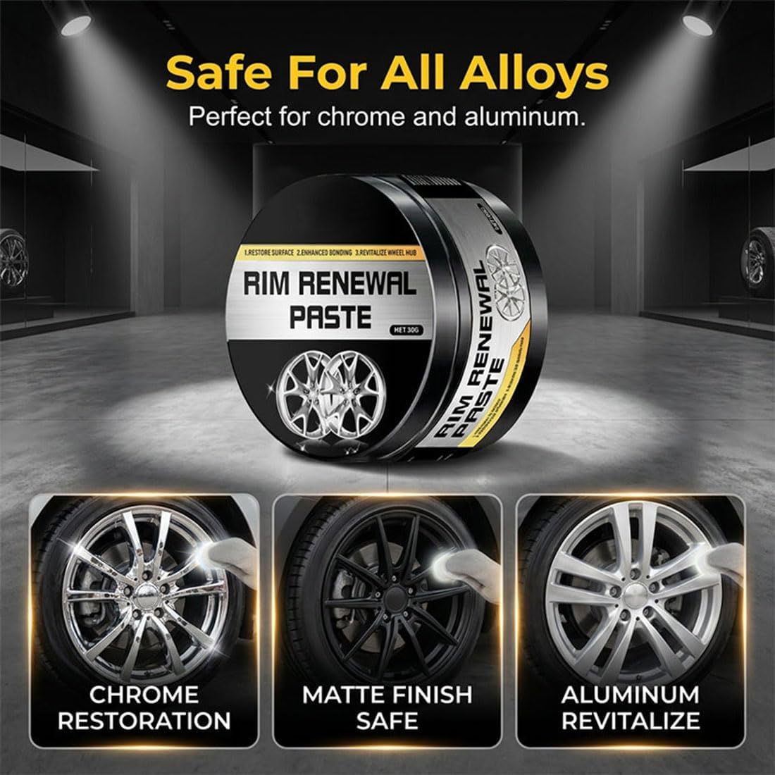 All ‑ in ‑ one Wheel Restoration Paste (FREE SHIPPING)