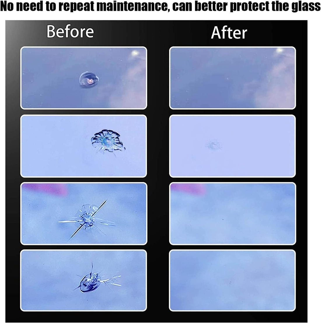 Windshield Crack Repair Kit– Stops Cracks Instantly (Tomorow Delivery)