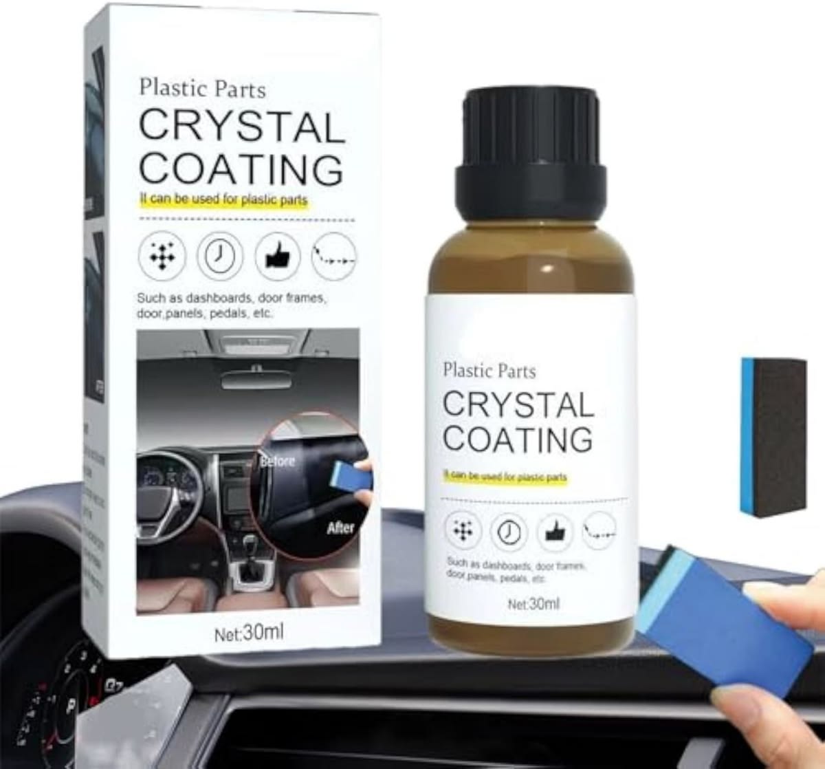 CRYSTAL COATING POLISH [FREE SHIPPING ACROSS KSA]