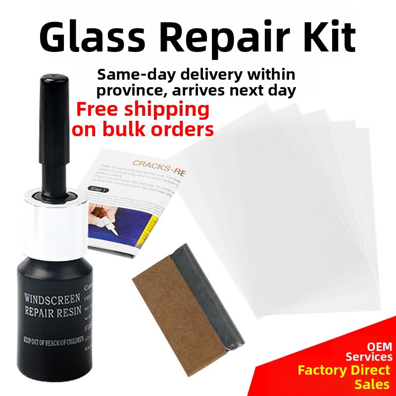 Windshield Crack Repair Kit– Stops Cracks Instantly FREE SHIPPING ALL OVER KSA