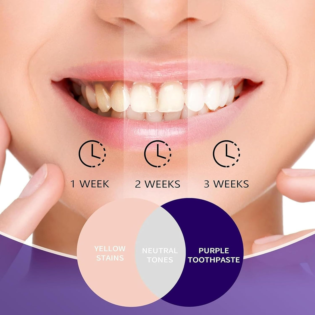 Jaysuing Purple Teeth Whitening Toothpaste ORIGINAL FREE HOME DELIEVERY ALL OVER KSA