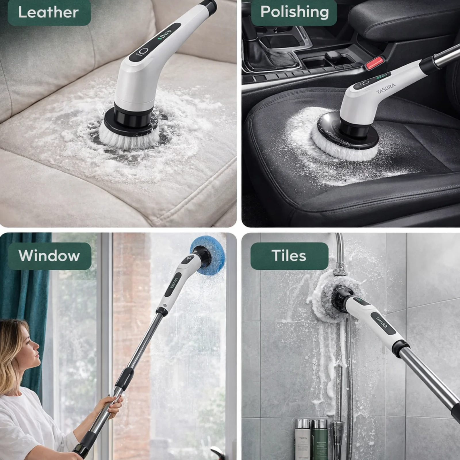 Sahara picks Electric Multifunctional Cleaning Scrubber [FREE SHIPPING ALL OVER KSA ]
