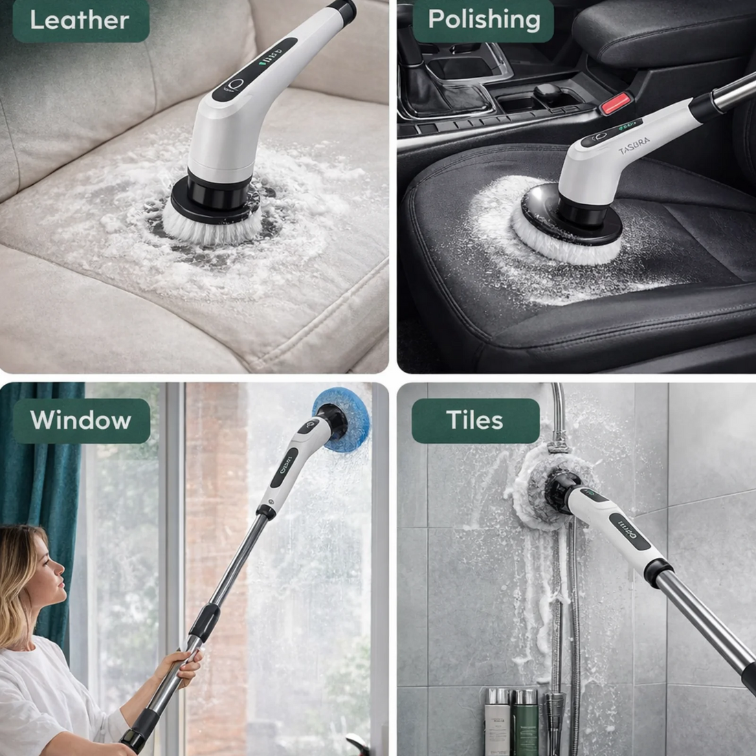 Sahara picks Electric Multifunctional Cleaning Scrubber [FREE SHIPPING ALL OVER KSA ]