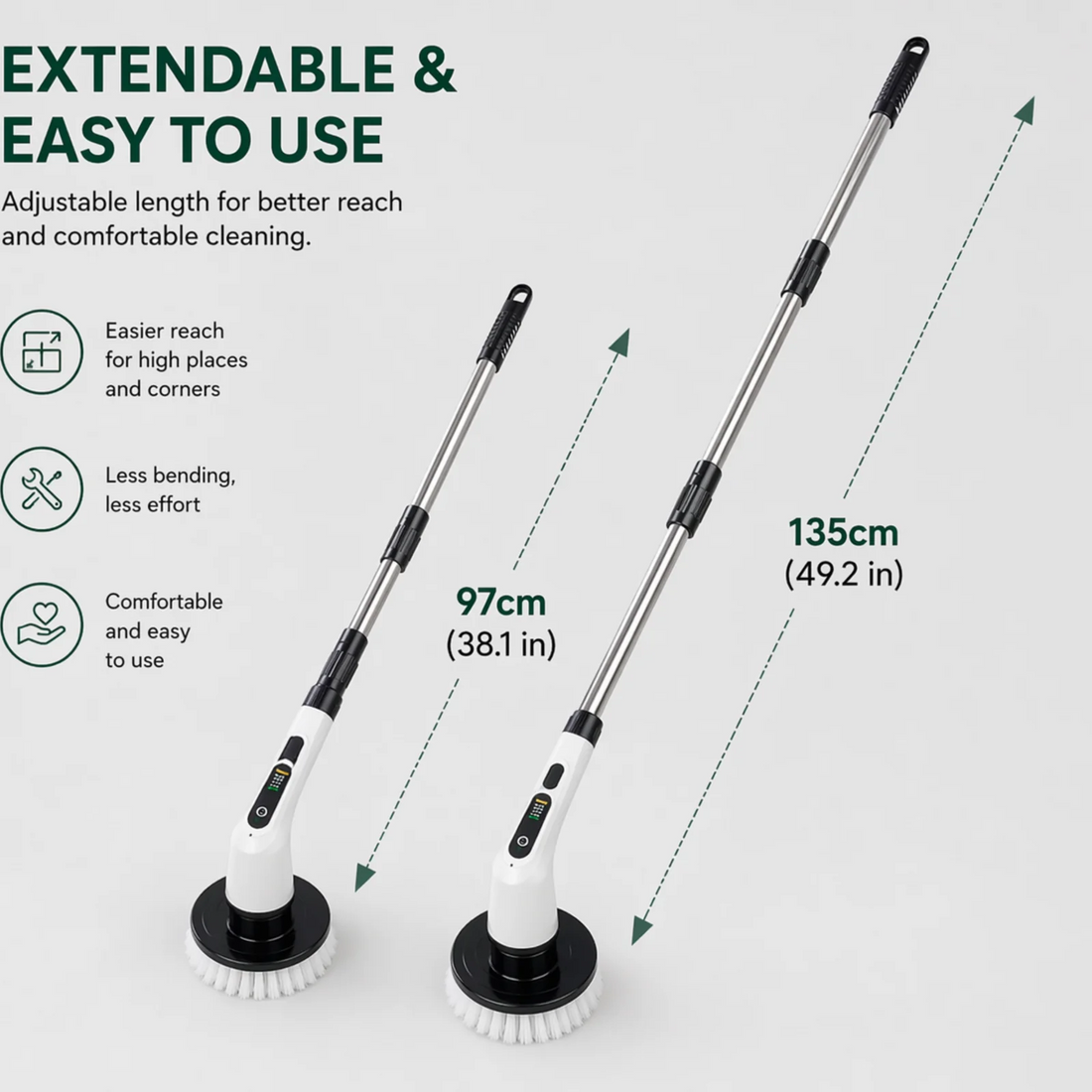 Sahara picks Electric Multifunctional Cleaning Scrubber [FREE SHIPPING ALL OVER KSA ]